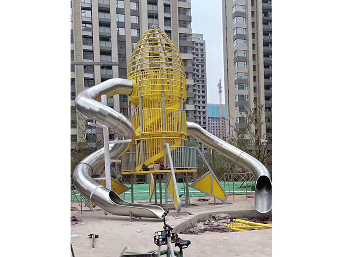 大型不锈钢滑梯53