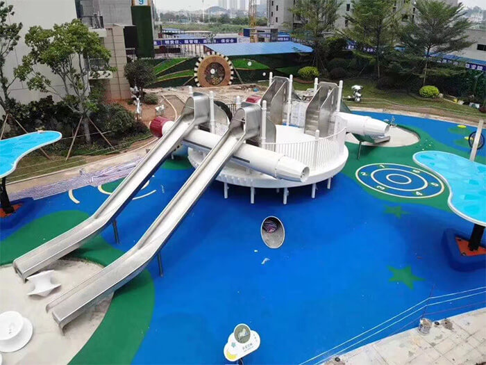 大型不锈钢滑梯59
